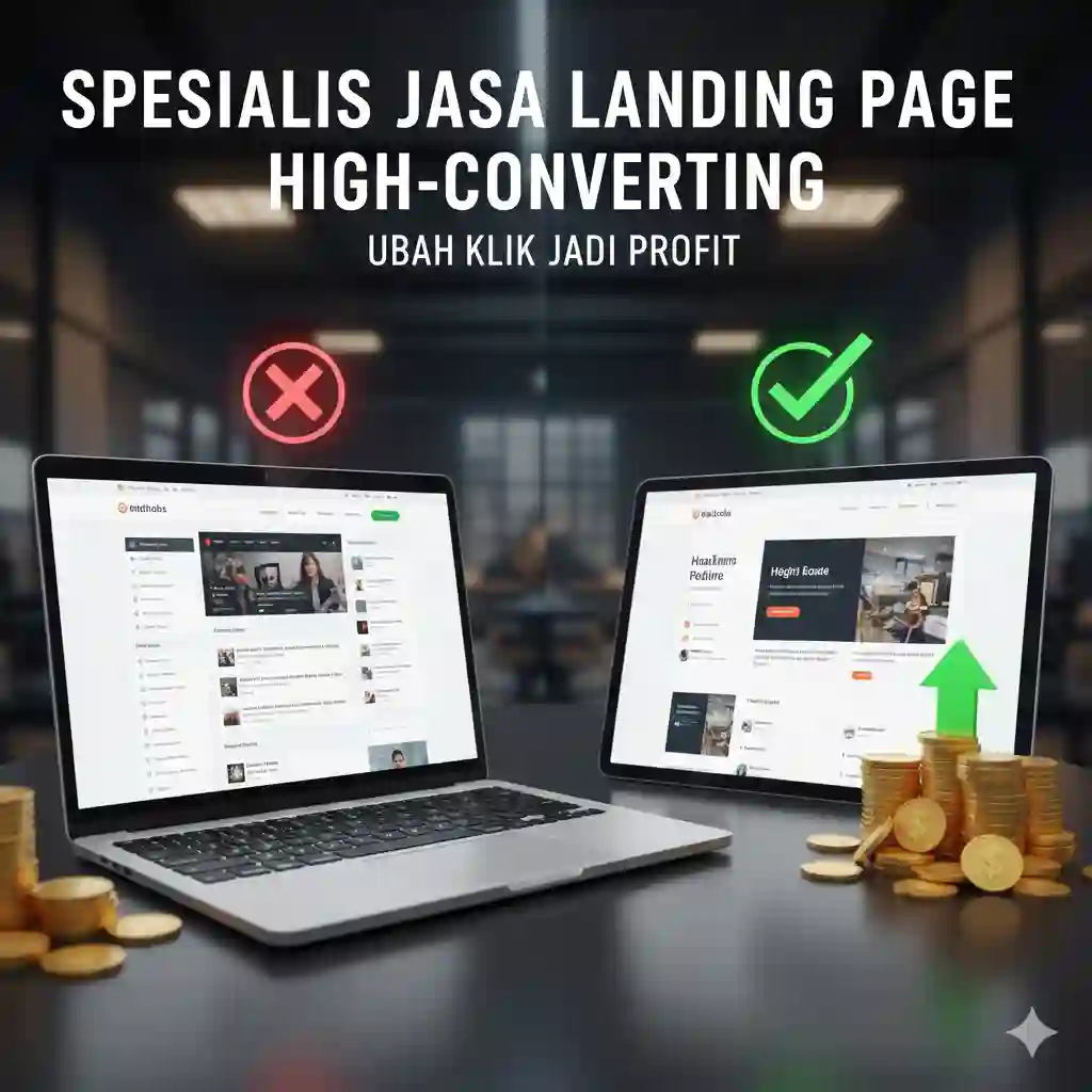 Spesialis Jasa Landing Page High-Converting: Ubah Klik Jadi Profit