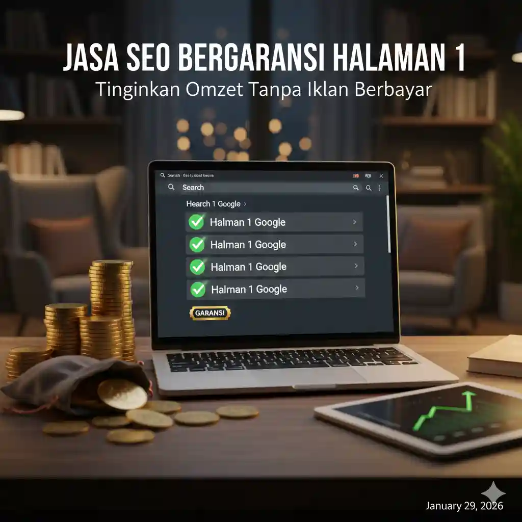Jasa SEO Bergaransi Halaman 1: Tingkatkan Omzet Tanpa Iklan Berbayar